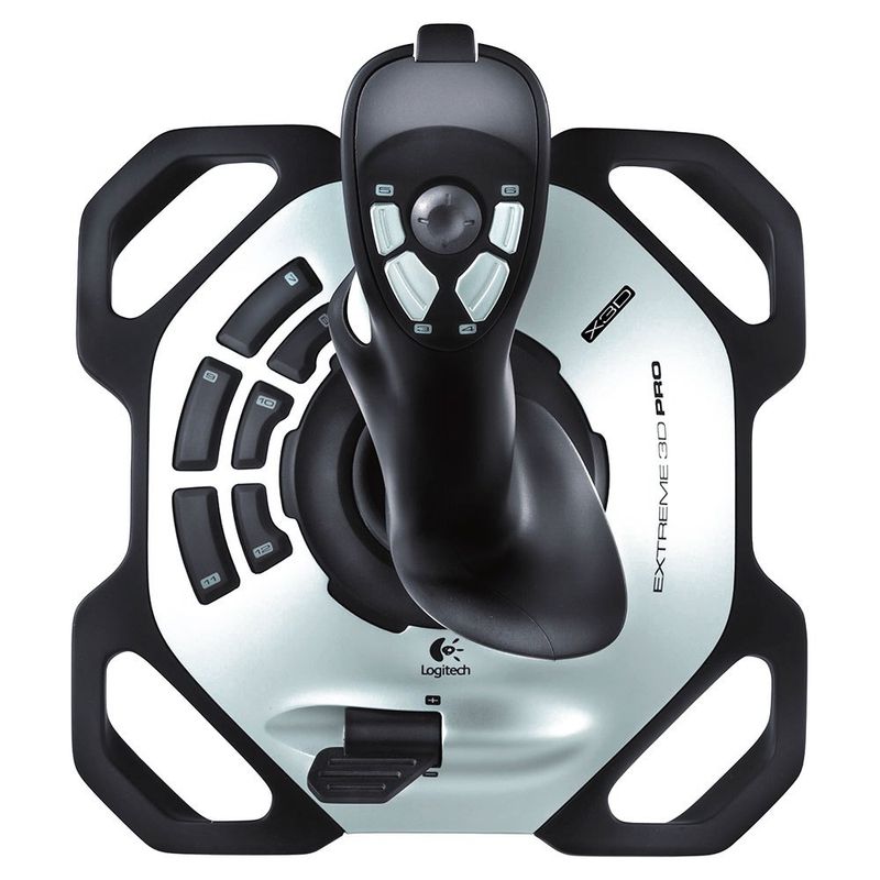 LOGITECH - Control joystick Logitech Extreme 3D Pro negro