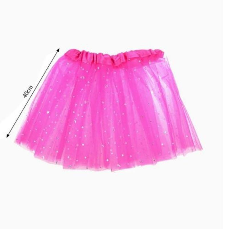 GENERICO - Tutu Tela Color Fucsia 40 Centimetros