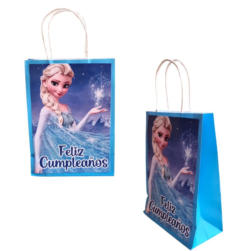 GENERICO - Bolsas para Dulces Temática Frozen 12u