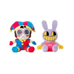 GENERICO - PACK 2 Peluches JAX POMNI Digital Circus/circus digital