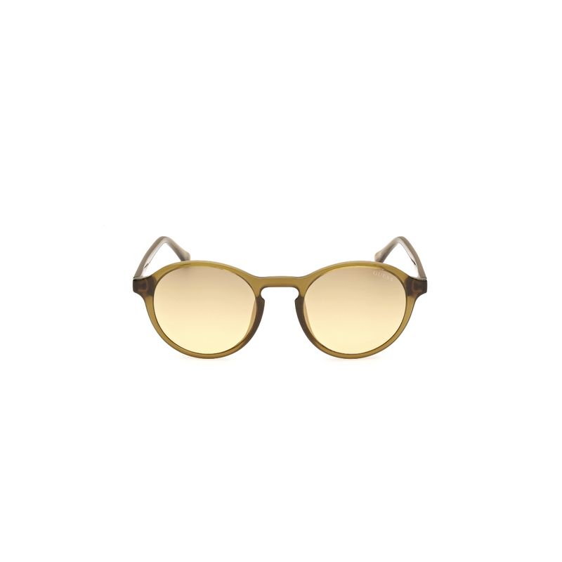 GUESS - Lentes de Sol Verde Oscuro Transparente Degradé Guess.