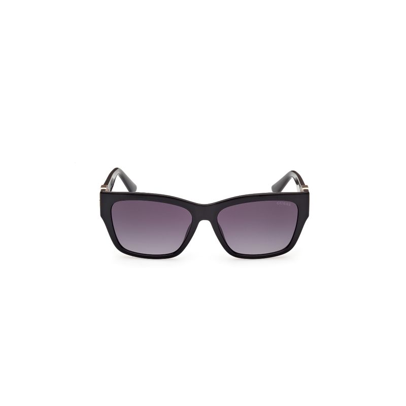 GUESS - Lentes de Sol Negro Brillante Degradé Guess
