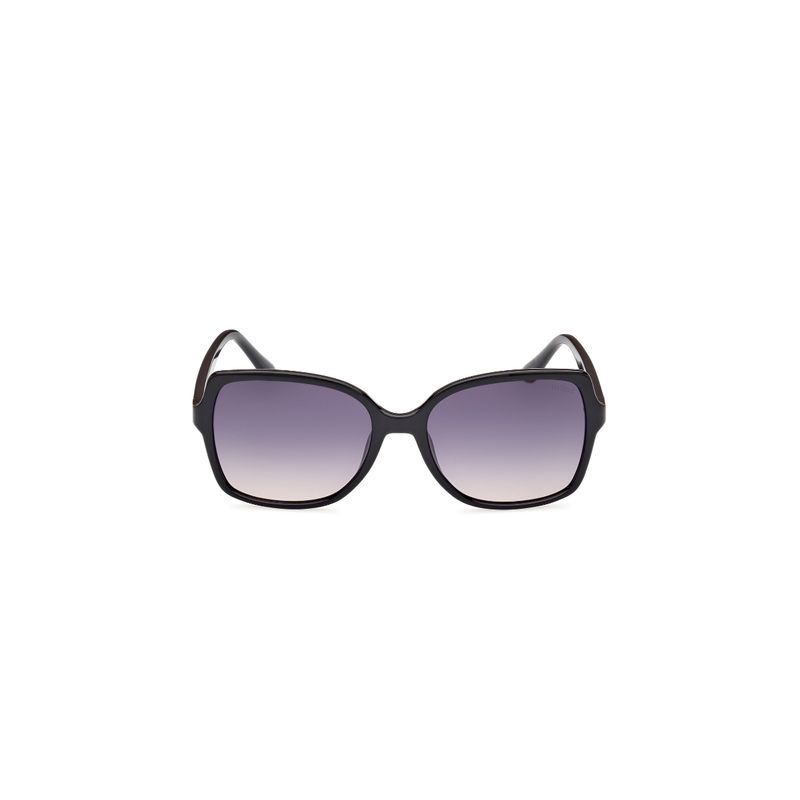 GUESS - Lentes de Sol Negro Brillante Degradé Guess