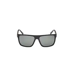 TIMBERLAND - Lentes de Sol Negro Brillante Polarizados