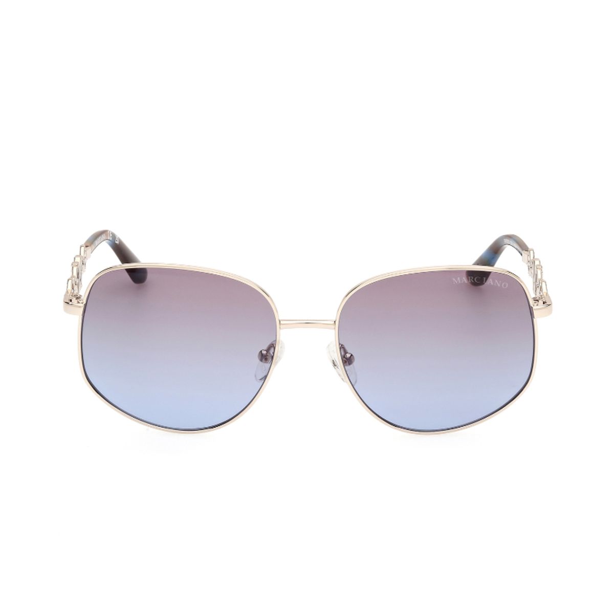 GUESS - Lentes de Sol Dorado Degradé Guess by Marciano