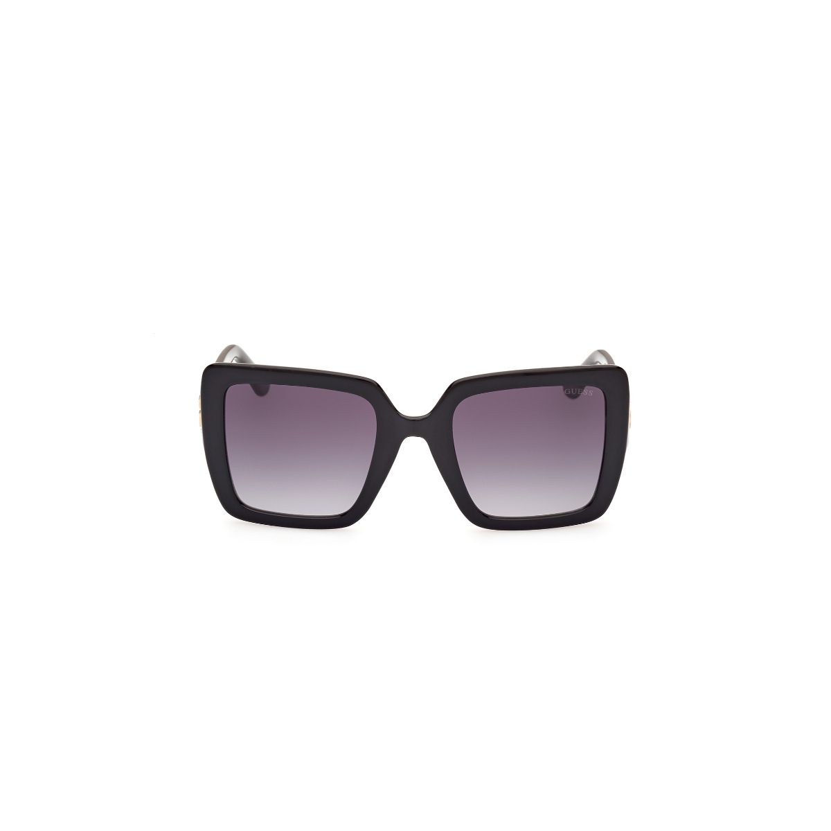 GUESS - Lentes de Sol Negro Brillante Degradé Guess