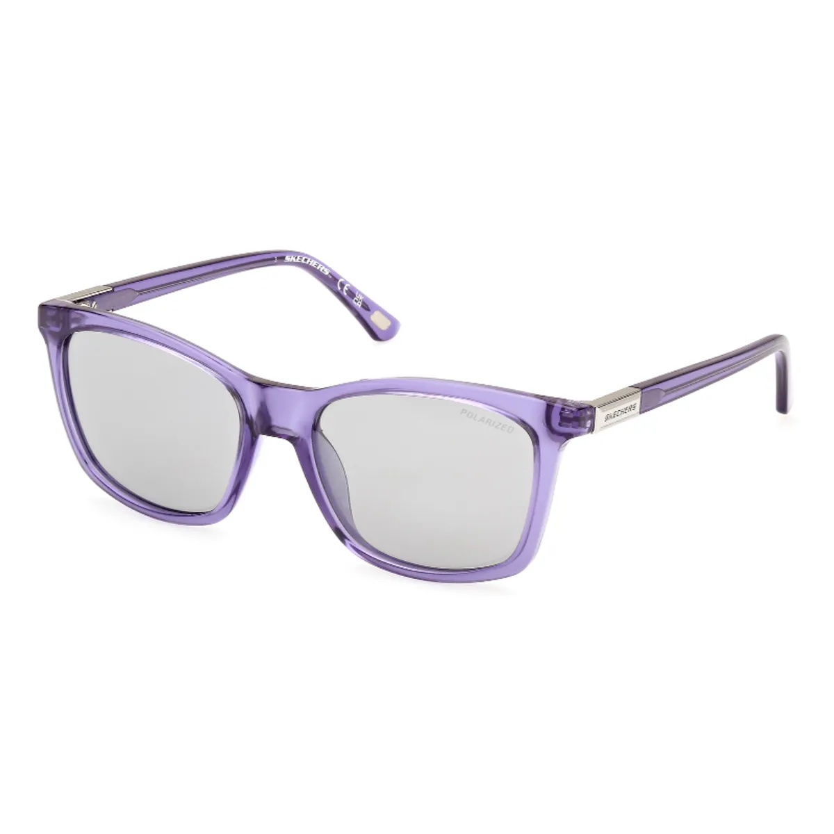 SKECHERS - Lentes de Sol Violeta Transparente Polarizados Skechers