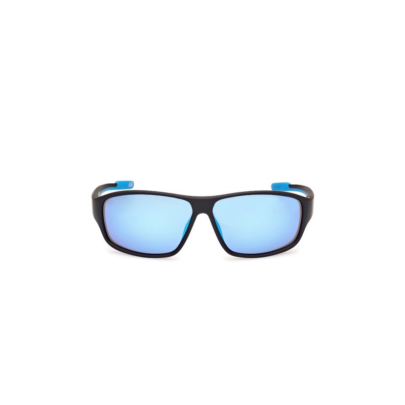 SKECHERS - Lentes de Sol Negro Mate Espejados Skechers.