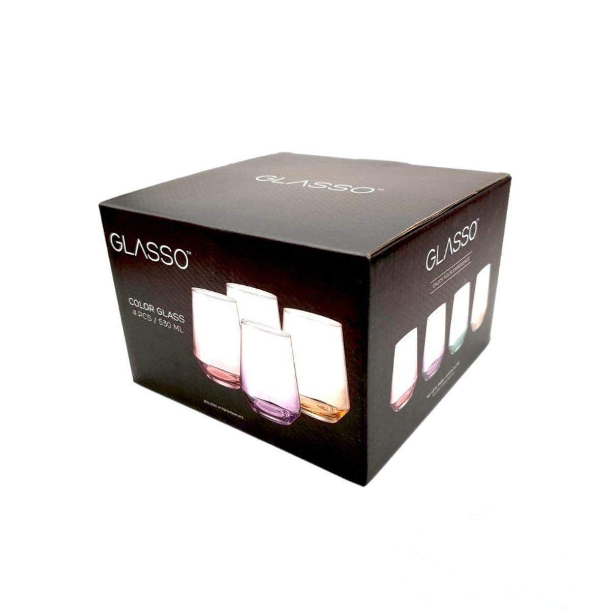 GLASSO - Set 4 Vasos Color Glasso GLASSO