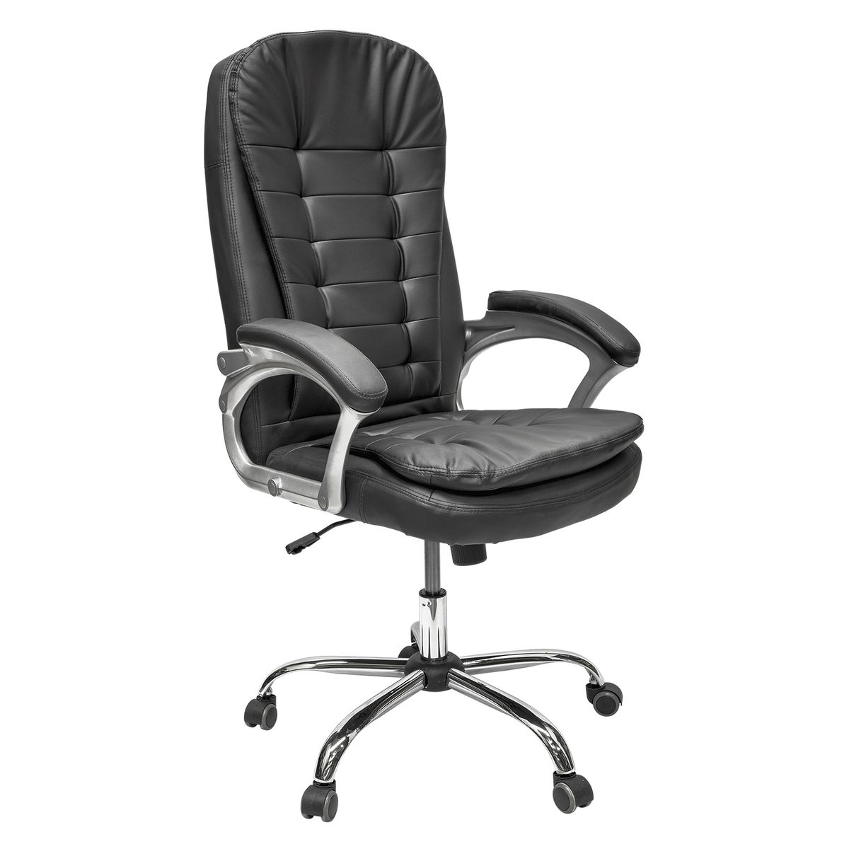 RELAN - Silla de Escritorio Top Living Vernier Cuero Reclinable