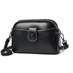 VATYERTY - Moderna Mini Bolsa Dome De Piel Sintética Con Textura De Guijarros