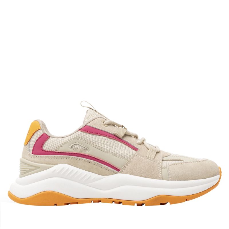 FLEXI - Zapatilla Mujer Nami 124903 Beige Flexi