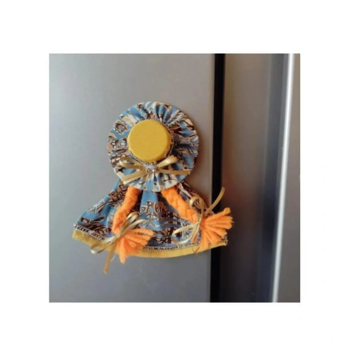 GENERICO - PACK 2 Lindos Imanes  Muñecas Para Refrigerador , Marcos de Puertas .