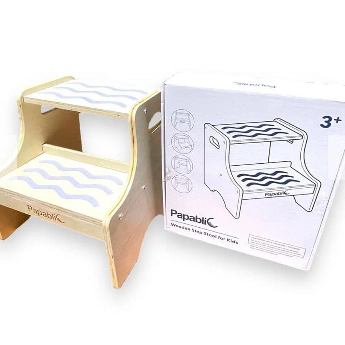 GENERICO - Piso Alzador Para Niños Multiusos Montessori Madera