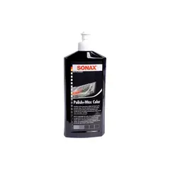 SONAX - Cera Abrillantadora Polish & Wax Color Negro 500 ml