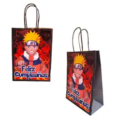 GENERICO - Bolsas para Dulces Temática Naruto 12u