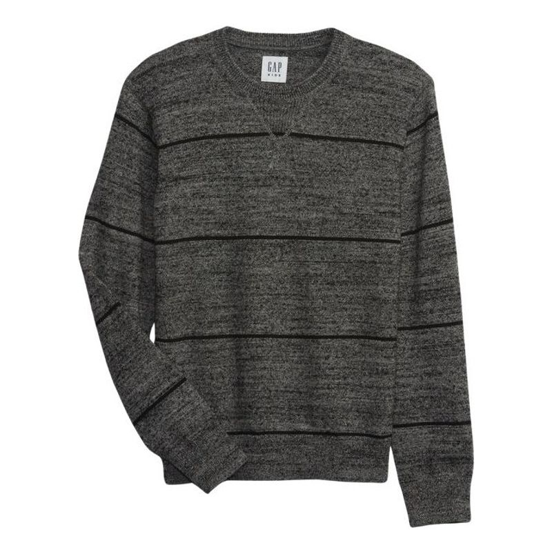 GAP - Chaleco A Rayas Gris GAP
