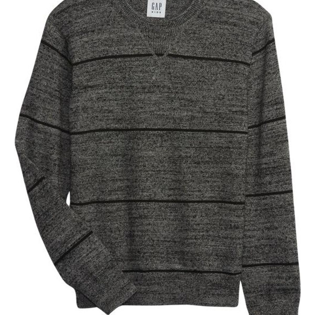 GAP - Chaleco A Rayas Gris GAP