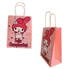 GENERICO - Bolsas para Dulces Temática My Melody 12u