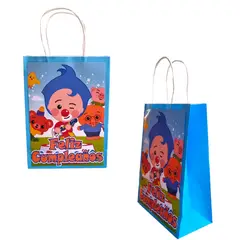 GENERICO - Bolsas para Dulces Temática Plim Plim 12u