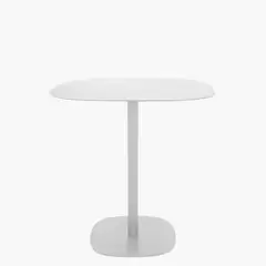 FORM DESIGN - Mesa Cuadrada Steel Blanco Form