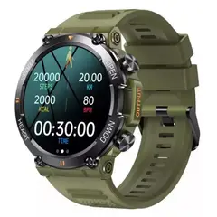 HOLD MI - Reloj Inteligente Smartwatch K56 Pro Bluetooth Verde Camo Original