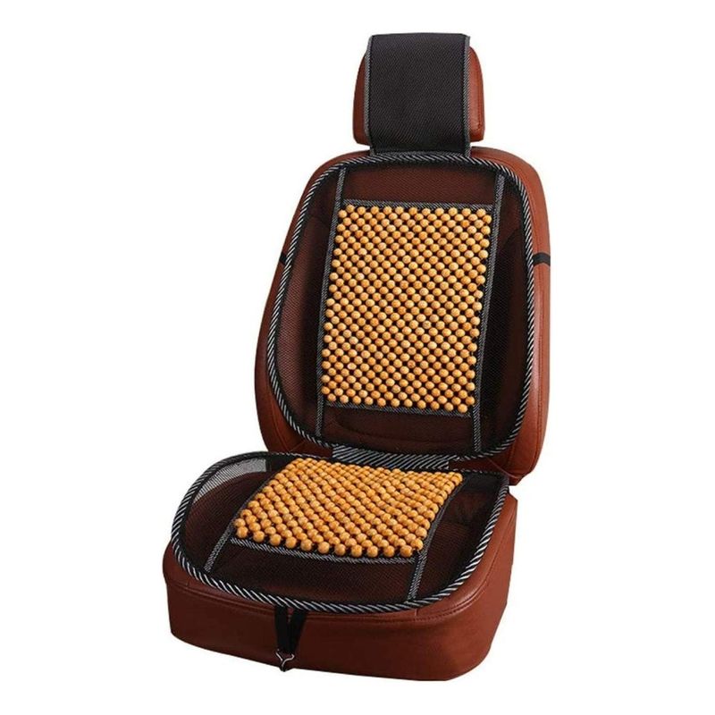 GENERICO - Respaldo Lumbar Para Silla Auto Oficina Ergonómico Bolitas