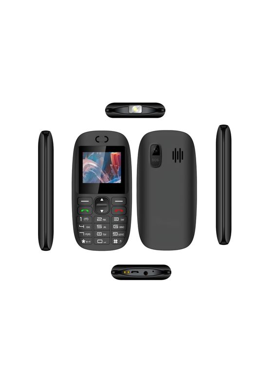 Teléfono Senior Adulto Mayor C/Función S. O. S 4G Black 486B