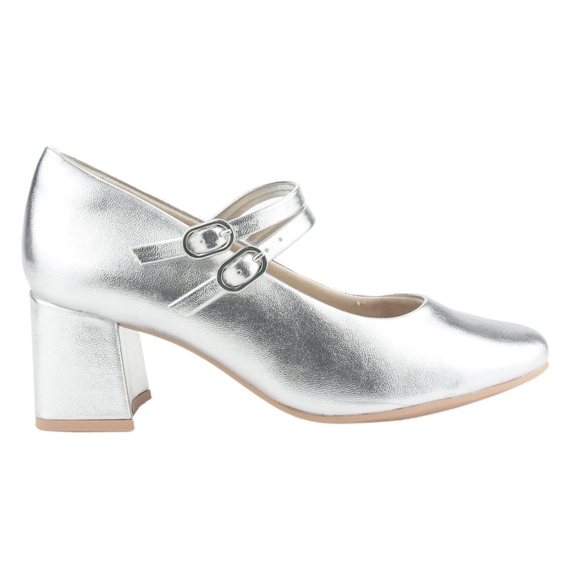 RAMARIM - Zapato Mujer Plateado Casual Chalada 2417102