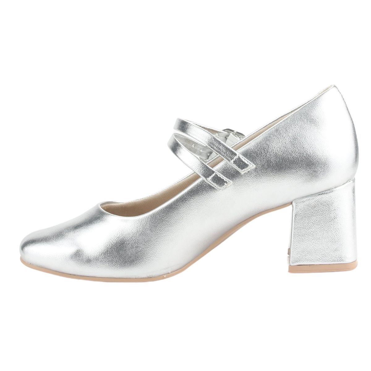 RAMARIM - Zapato Mujer Plateado Casual Chalada 2417102