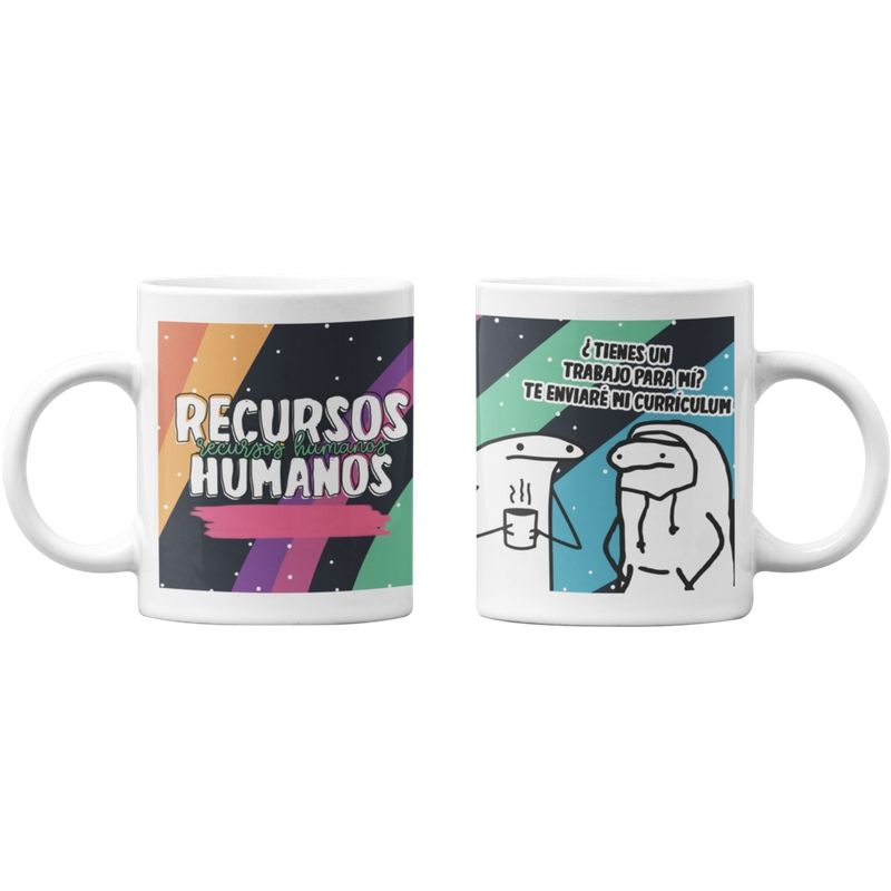 SM - Tazones Tazas blancas Recursos Humanos Regalo Profesion SM
