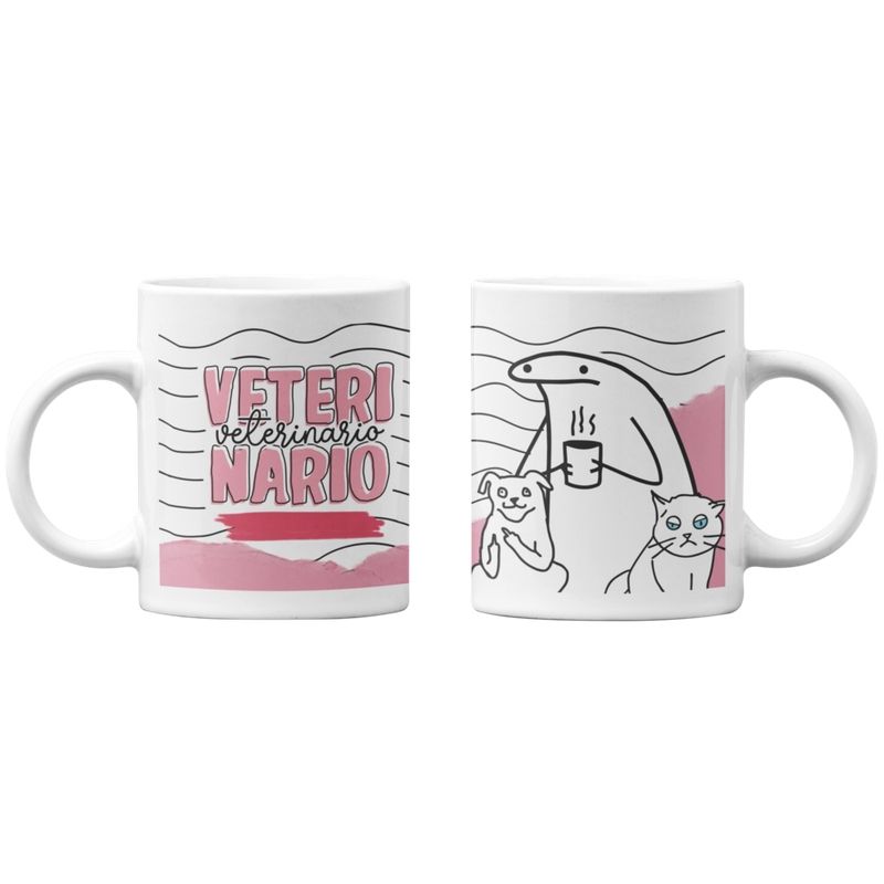 SM - Tazones Tazas blancas Veterinario Regalo Veterinario Mujer SM