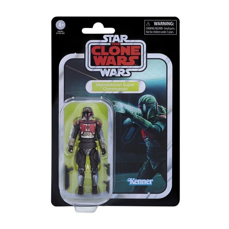HASBRO - Star Wars Figura Vintage Mandalorian Super Commando HASBRO