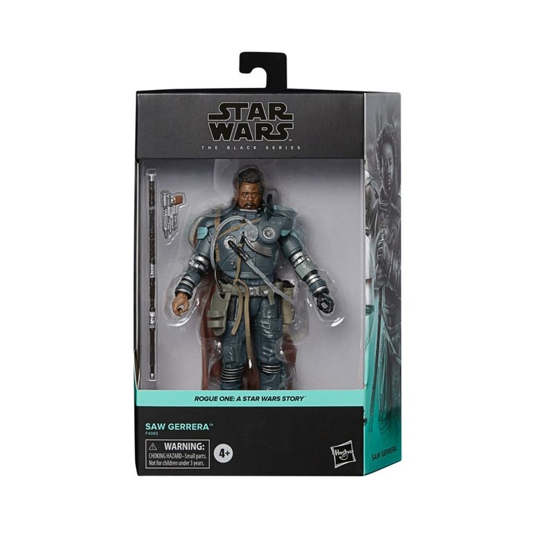 HASBRO - Star Wars Black Series Deluxe Saw Gerrera Figura 2 HASBRO