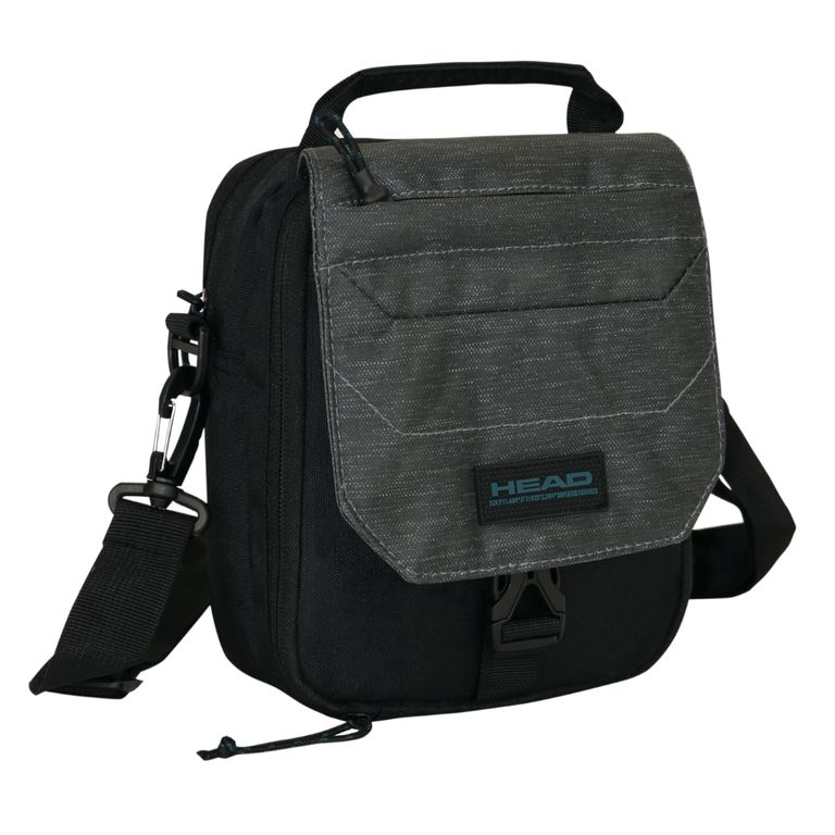 Bolso Pouch Boxing Melange Reverse Gris Oscuro Gris TALLA UNICA