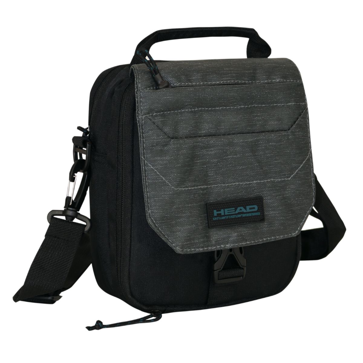 HEAD - Bolso Pouch Boxing Melange Reverse Gris Oscuro