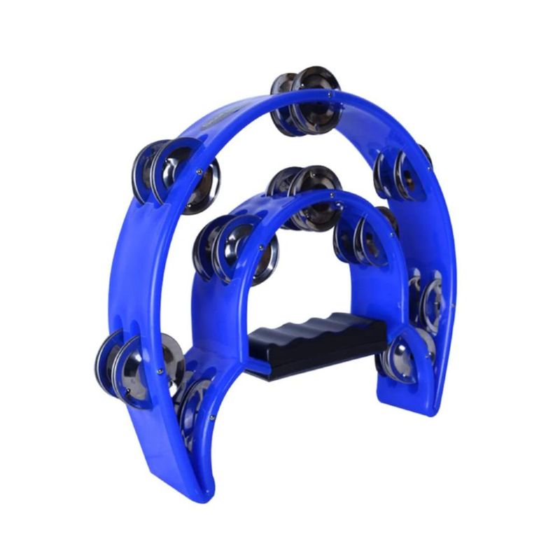 SCORPION - Pandero Media Luna Doble Scorpion STR-44K Blue - Azul