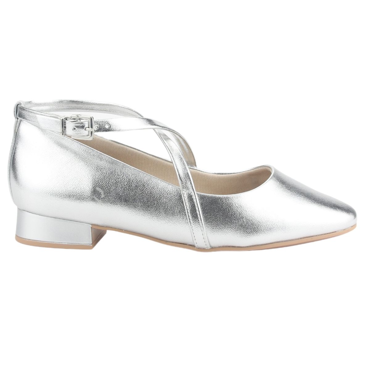 RAMARIM - Zapato Mujer Plateado Casual Chalada 2415102