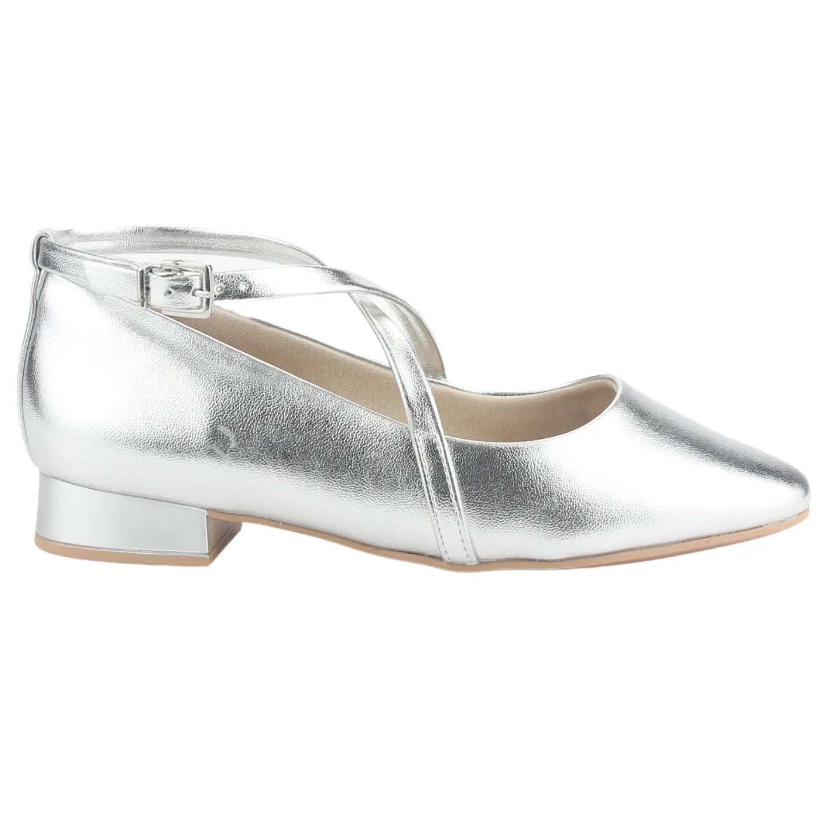 RAMARIM - Zapato Mujer Plateado Casual Chalada 2415102