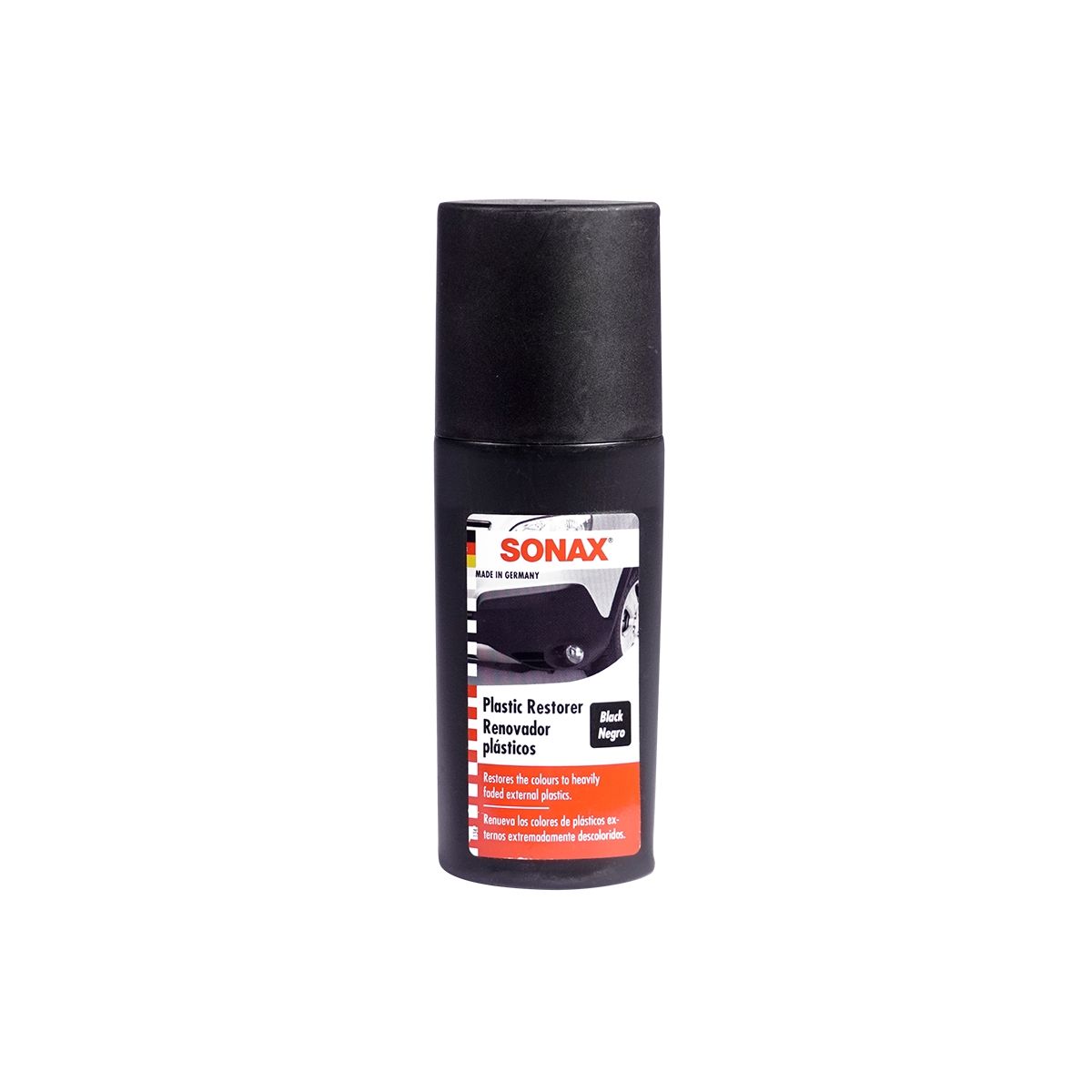 SONAX - Renovador de Plástico Negro SONAX 100ml Restauración