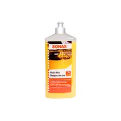 SONAX - Shampoo con Cera 500ml - Protección y Brillo Duradero