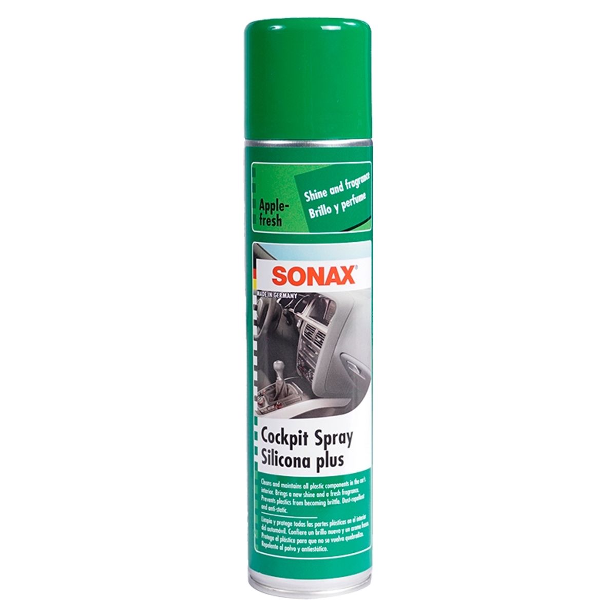 SONAX - Silicona con Aroma a Manzana SONAX 400ml Refrescante
