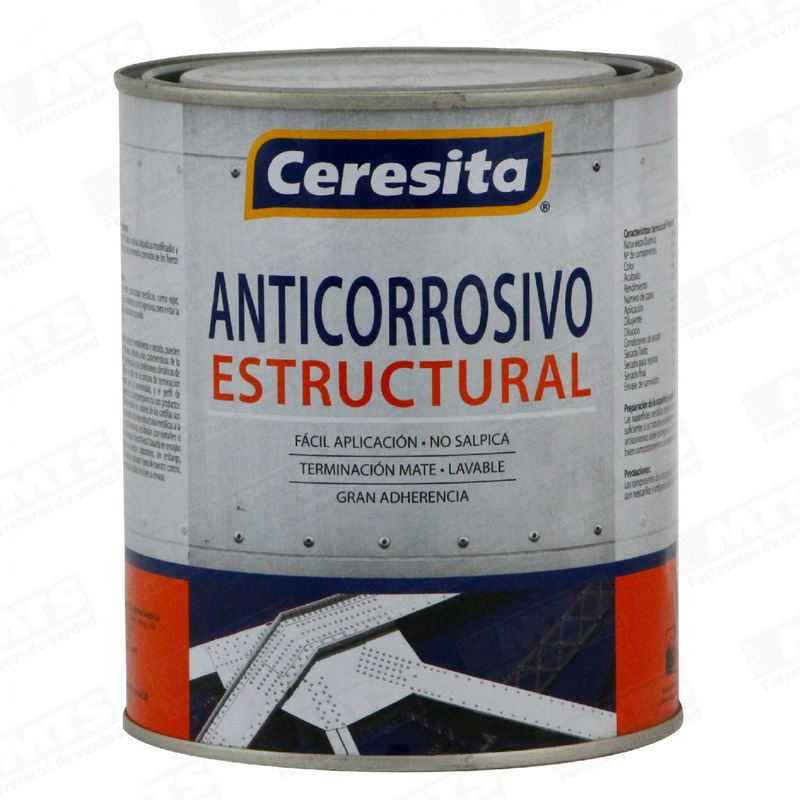 CERESITA - Anticorrosivo 1/4gl negro Ceresita