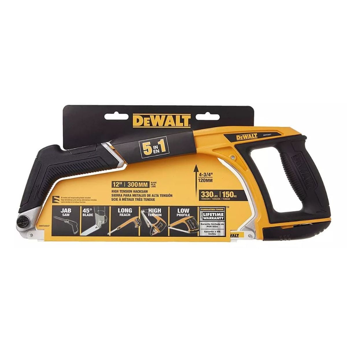DEWALT - Sierra De Hacking Para Metales 5 En 1 Dewalt DWHT20547L