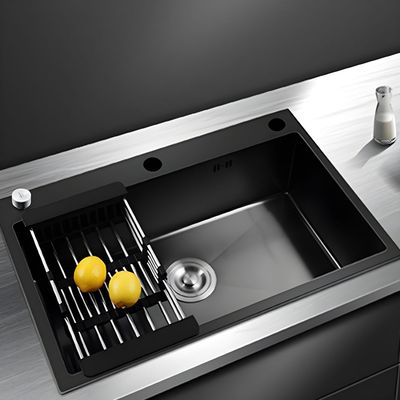 Imagen 2 del producto Fregadero De Cocina Negro 550 x 450 mm