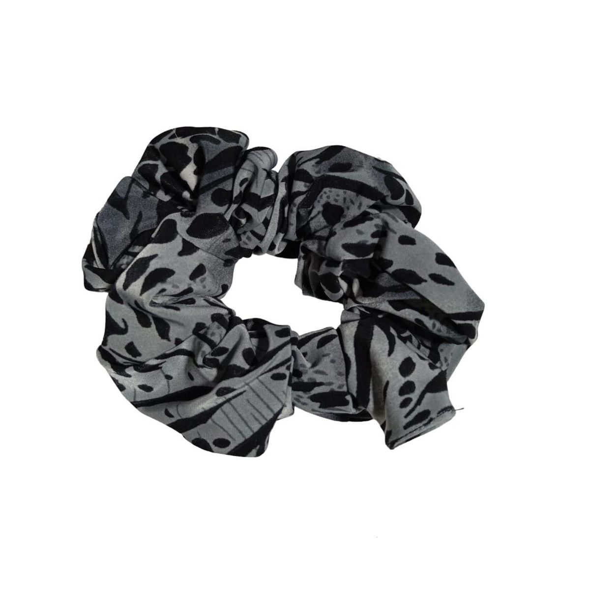 GENERICO - Scrunchie Colet para el cabello XL Manchas Negro