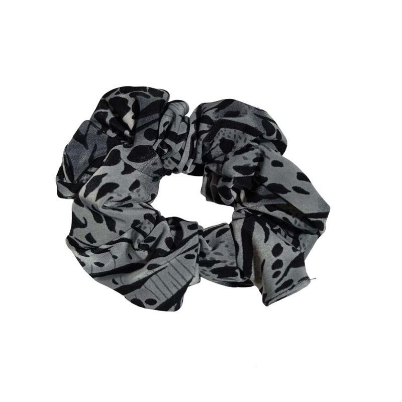 GENERICO - Scrunchie Colet para el cabello XL Manchas Negro