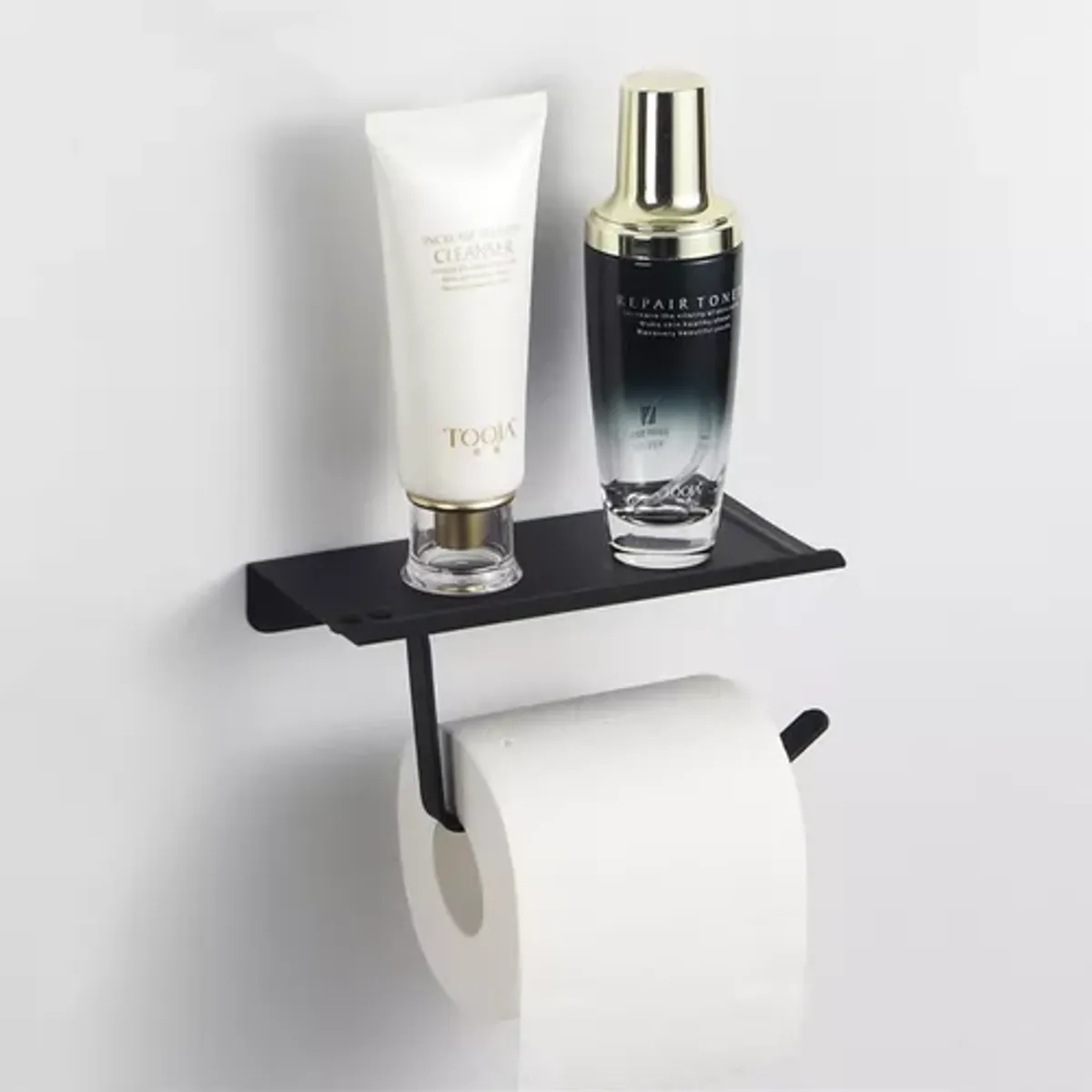 YOMYM - Porta Rollo Papel Higiénico Confort Soporte Celular Premium Posavasos