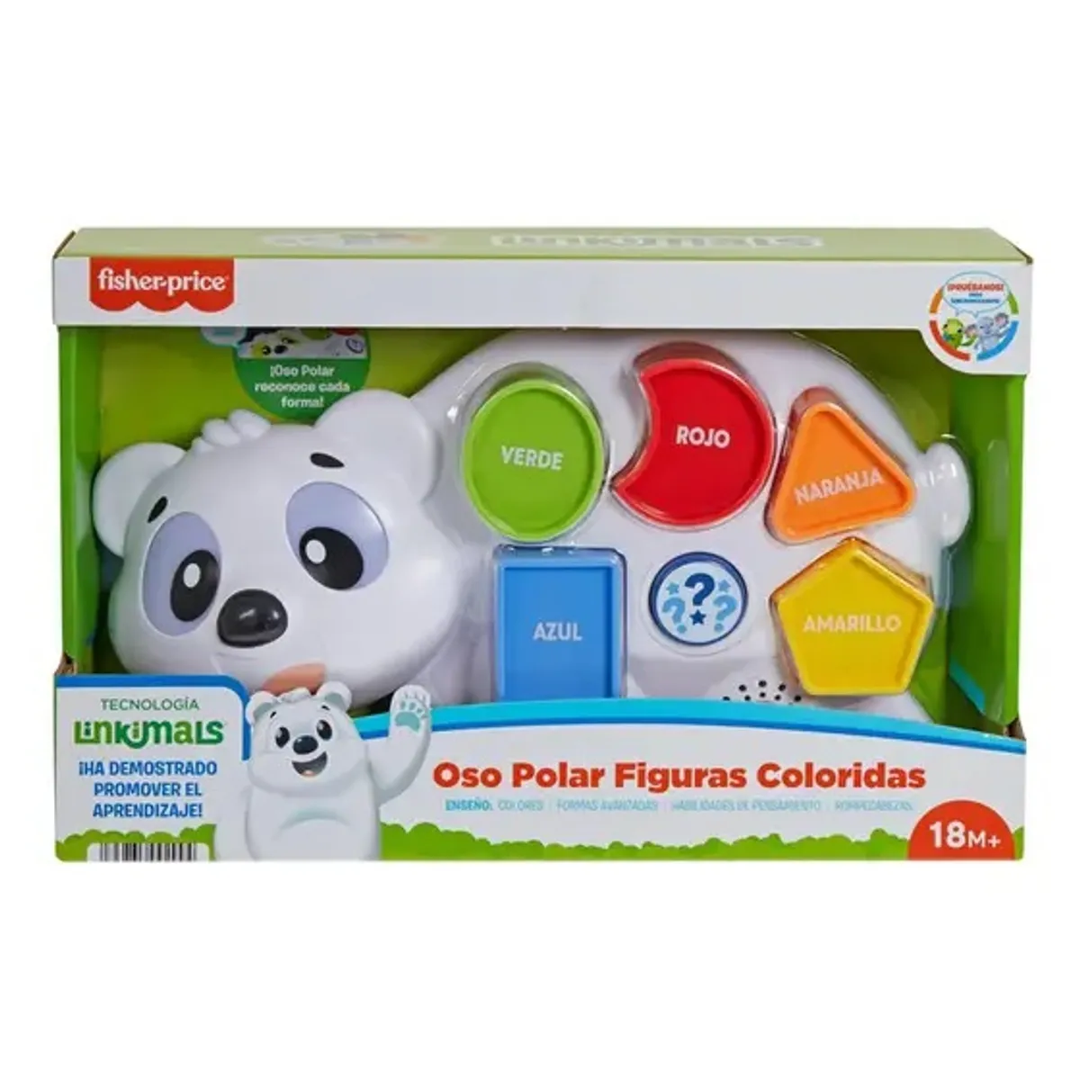 FISHER PRICE - Juguete Bebe oso polar Fisher price Linkimals Hjr13 Mattel