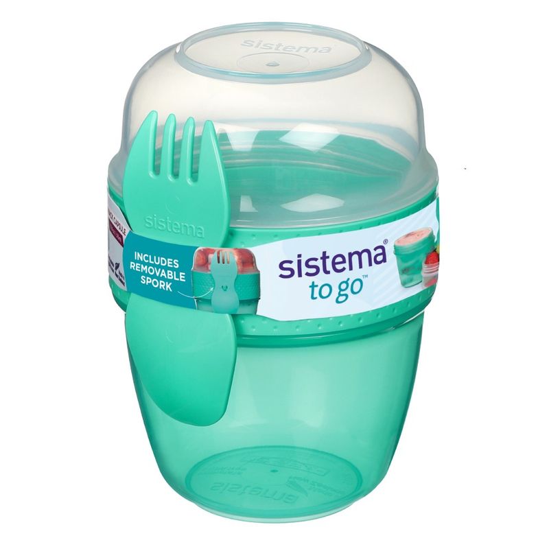 SISTEMA - Contenedor Hermético Capsule Snack To Go Sistema de 515 ml